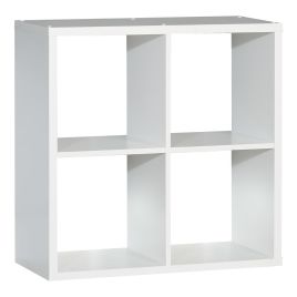 Phillips Square Shaped 4 Cube Storage Unit - Matt White