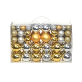 Christmas Balls 100 pcs Silver Gold