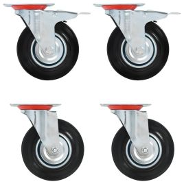 Swivel Casters 4 pcs 125 mm