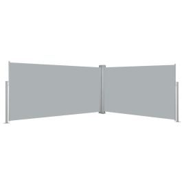Retractable Side Awning 160x600 cm Grey