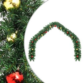 Geile Christmas Garland Decorated with Baubles 5 m