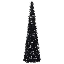MERRIN 150cm Pop-up Artificial Christmas Tree - Black