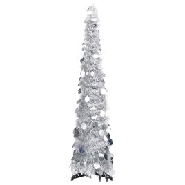 MERRIN 120cm Pop-up Artificial Christmas Tree - Silver
