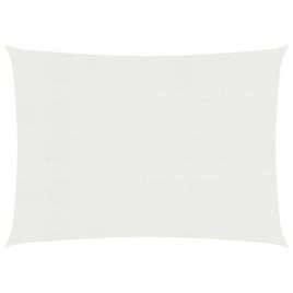 Sunshade Sail 160 g/m2 White 3.5x4.5 m HDPE