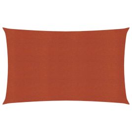 Sunshade Sail 160 g/m2 Terracotta 2x5 m HDPE