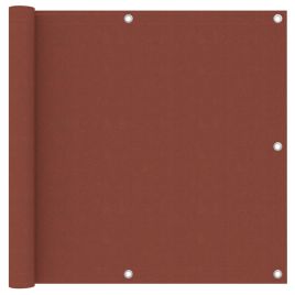 Balcony Screen Terracotta 90x300 cm Oxford Fabric