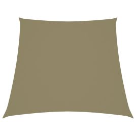 Sunshade Sail Oxford Fabric Trapezium 2/4x3 m Beige