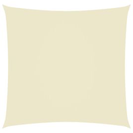 Sunshade Sail Oxford Fabric Square 7x7 m Cream