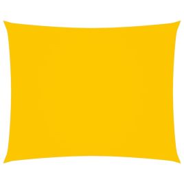 Sunshade Sail Oxford Fabric Rectangular 3.5x4.5 m Yellow