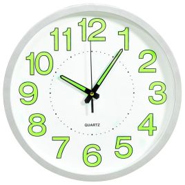 Luminous Wall Clock White 30cm