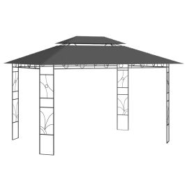 Gazebo 4x3x2.7 m Anthracite 160 g/mÂ²