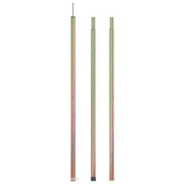 Telescopic Tent Pole with Length of 170-255 cm Galvanised Steel