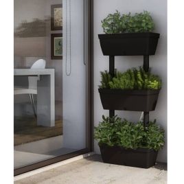 Garden Planter 6 pcs 100 cm Anthracite