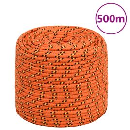 Boat Rope Orange 10 mm 500 m Polypropylene