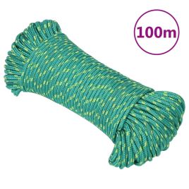 Boat Rope Green 3mm 100 m Polypropylene