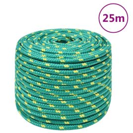 Boat Rope Green 12mm 25 m Polypropylene