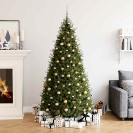 SNORRA 111 Piece Christmas Bauble Set Rose Gold Polystyrene