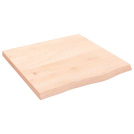 Wall Shelf 60x60x(2-4) cm Untreated Solid Wood Oak