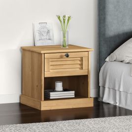 Bedside Cabinet VIGO 42x35x40 cm Solid Wood Pine