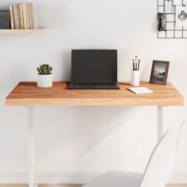 Table Top 100x60x4 cm Rectangular Solid Wood Beech