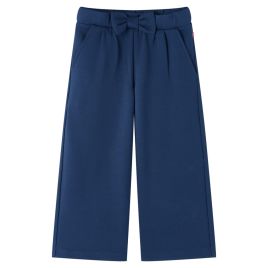 Kids' Pants with Wide Legs Navy 128