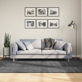 Rug OVIEDO Short Pile Anthracite 160x230cm