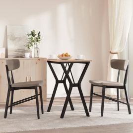 Dining Table Legs Y-Frame 60x40x73 cm Steel