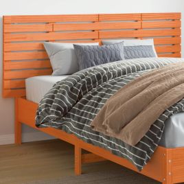 Wall Headboard 166x3x63cm Solid Wood Pine