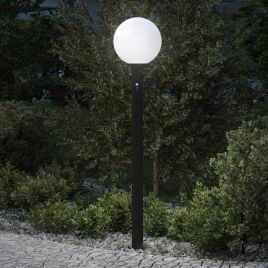 TONGLEN Bollard Light with Sensor 120 cm IP44 - Black
