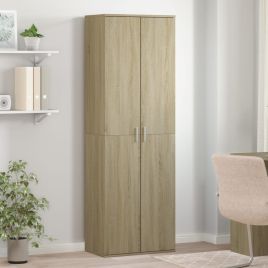 Highboard Sonoma Oak 60x35x180 cm Engineered Wood