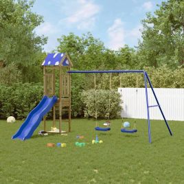 MOAMERE Outdoor Playset Impregnated Wood - Pine