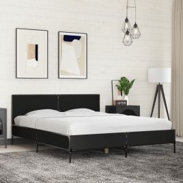 Bedframe Black 150x200cm King Size