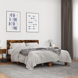 Bedframe Smoked Oak 120x190cm Small Double