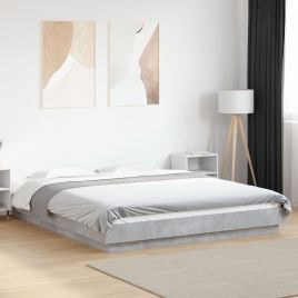Bedframe Concrete Grey 160x200cm
