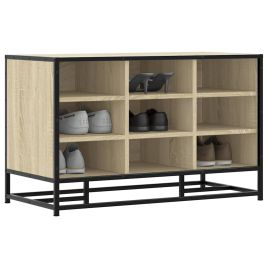 TUMANIA Medium Shoe Bench Sonoma Oak