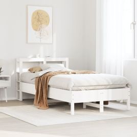 Bedframe White 75x190cm Small Single Solid Wood Pine