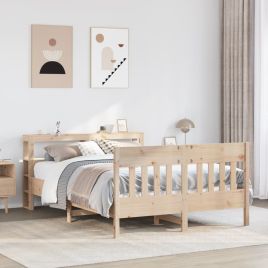 Bedframe 120x200cm Solid Wood Pine