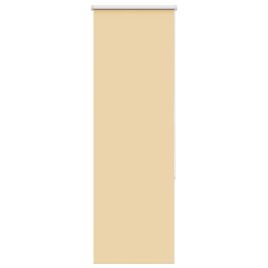 Roller Blind Blackout Beige 50x150 cm Fabric Width 45.7 cm Polyester