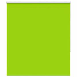 Roller Blind Blackout Leaves Green 125x150 cm Fabric Width 121.6 cm Polyester