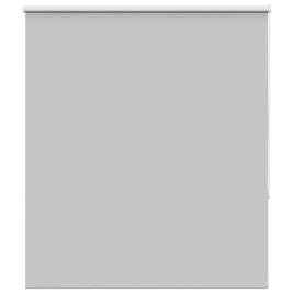Roller Blind Blackout Light Grey 120x150 cm Fabric Width 116.6 cm Polyester