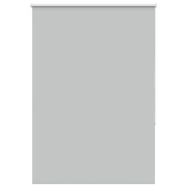 Roller Blind Blackout Light Grey 110x175 cm Fabric Width 105.7 cm Polyester