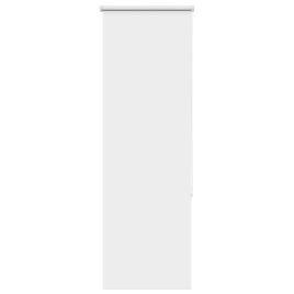 Roller Blind Blackout White 55x175 cm Fabric Width 50.7 cm Polyester