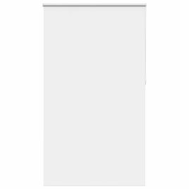 Roller Blind Blackout White 135x210 cm Fabric Width 131.6 cm Polyester