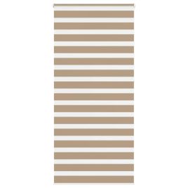 Zebra Blind Sand Brown 115x230 cm Fabric Width 110.9 cm Polyester