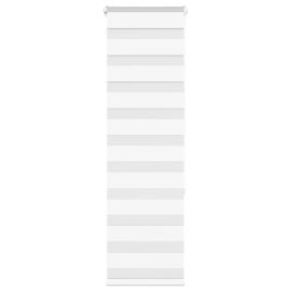 Zebra Blind White 40x150 cm Fabric Width 35.9 cm Polyester