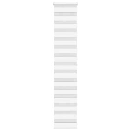 Zebra Blind White 50x200 cm Fabric Width 45.9 cm Polyester
