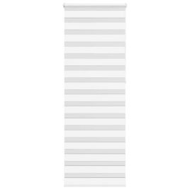 Zebra Blind White 75x230 cm Fabric Width 70.9 cm Polyester