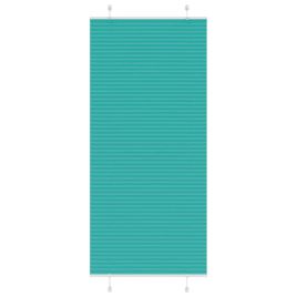 Pleated Blind Petrol Green 90x200 cm Fabric Width 89.4 cm Polyester