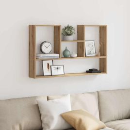 Wall Shelf Artisian Oak 99x15x60 cm Engineered Wood