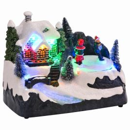 MIVLEN Christmas Tabletop Multicolour 16 x 11.5 x 13 cm Plastic